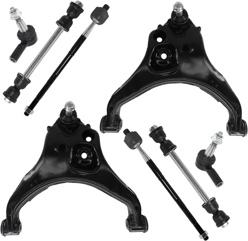 Vista 232 de Detroit Axle - Kit de brazos de control de extremo de 8 piezas para Toyota 2001-2003 Highlander 2002-2003 Camry Lexus ES300, 2 conjuntos de brazos
