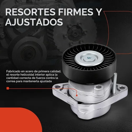Vista 5 de A-Premium Conjunto de Tensor de Correa con Polea Compatible con Chrysler Crossfire y Mercedes-Benz C240 C280 C320 C43 AMG C55 AMG CL500 CLK320 CLS55