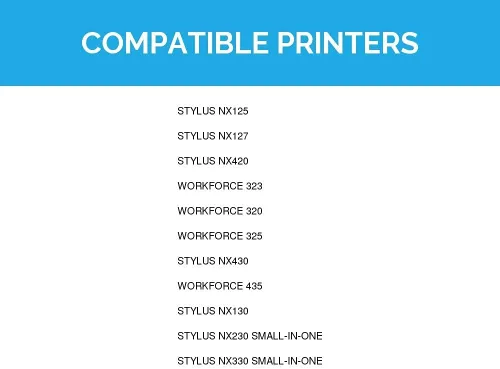 Vista 9 de LD Cartucho de tinta remanufacturado de repuesto para Epson 124 T124220 Rendimiento moderado (cian) compatible con Epson Stylus NX125 NX127 NX420