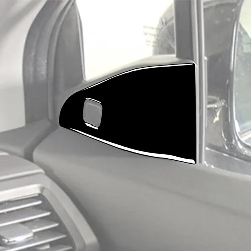 Vista 3 de 4 calcomanías para auto con diseño de pilar en el interior del espejo retrovisor compatible con Ridgeline 2017 2018 2019 2020/Passport