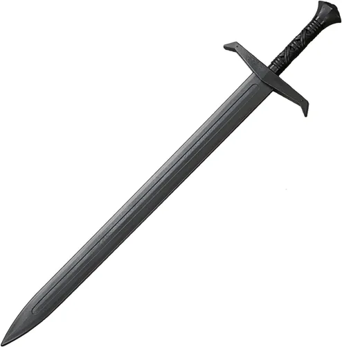 Vista 7 de Espada larga europea de polipropileno, espada medieval renacentista de práctica, disfraz cosplay, accesorio de prop