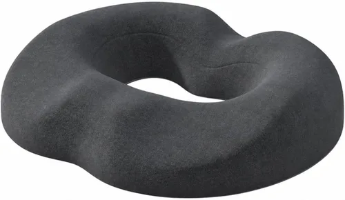 Vista 9 de Chair Seat Cushion with Non-Slip Bottom pressures-Relieving Tailbone Relief Cushion Ergonomic Chair Pad for Home Office, Reading Areas, Light Gray