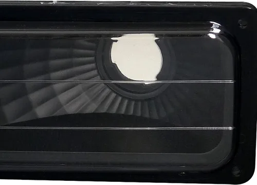 Vista 8 de SPEC-D TUNING Faros delanteros negros + luces de parachoques + luces de esquina Compatibles con 1994-1998 Chevy C/K 1500 2500 3500 Tahoe Suburban