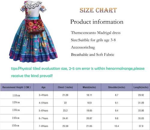 Vista 6 de LETSGLOW Disfraz de princesa para niñas, vestido iluminado para Halloween, carnaval, cosplay, fiesta de cumpleaños