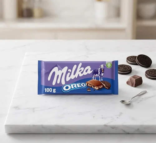 Vista 6 de Milka Chocolate con leche Oreo 3.53 oz (paquete de 10)
