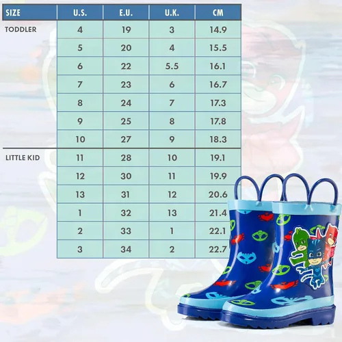 Vista 7 de PJ Masks Botas de lluvia para niños
