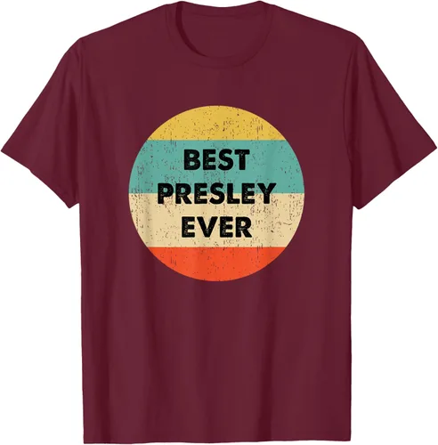 Vista 15 de Camiseta Presley Name, Negro, S