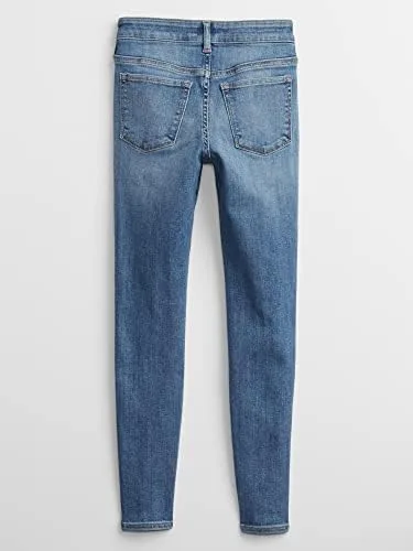 Vista 2 de GAP Pantalón Jegging de tiro alto para niña