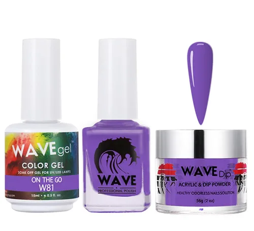 Vista 148 de WAVEGEL - Juego de gel de remojo, laca de uñas y polvo acrílico a juego - Colección Simplicity - #P109 Blizzard