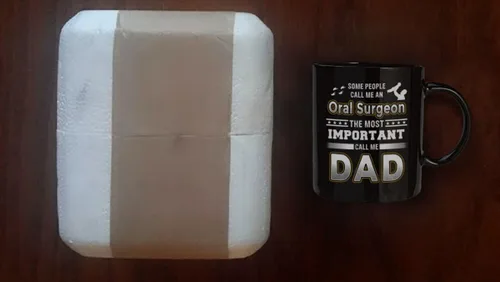 Vista 7 de Oral Surgeon Taza de café – Some People Call Me Oral Surgeon The Most Important Call Me Dad 11oz 15oz Taza de café, 11onza, Negro