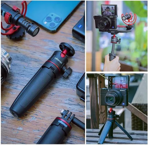 Vista 8 de ULANZI MT-08 Barra de extensión trípode Mini Selfie Stick trípode mango agarre para iPhone 11 Pro Max Samsung cámara Sony Canon Nikon Vlogging