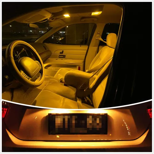 Vista 7 de Serundo Auto BA9S - Bombilla LED BA9 1895 1891 53 57, bombilla LED 2SMD 3030 Chips 47830 64111 3893 para interior de automóvil, cúpula de mapa