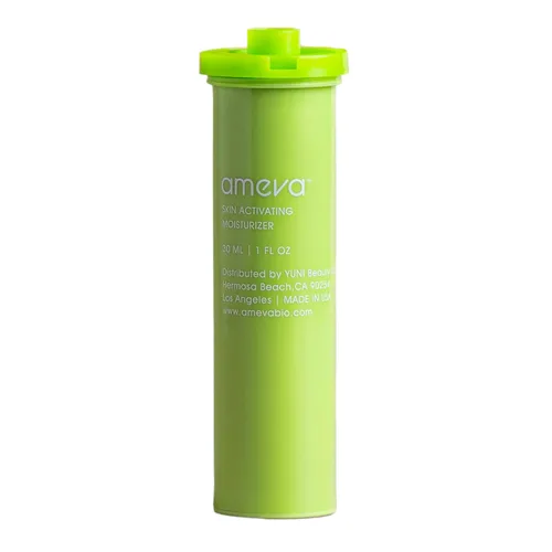 Vista 2 de Recambio hidratante activador de piel: 100% vegetal, vegano, fórmula antienvejecimiento, para pieles sensibles, aumenta el colágeno, ácido