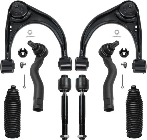 Vista 380 de Detroit Axle - Kit de brazos de control de extremo de 8 piezas para Toyota 2001-2003 Highlander 2002-2003 Camry Lexus ES300, 2 conjuntos de brazos