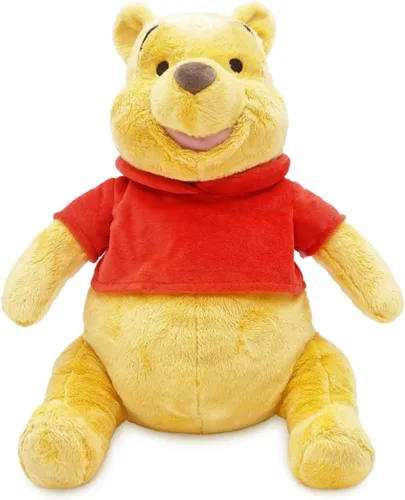 Vista 21 de Disney Store Juguete oficial de ángel mediano suave para niños, personaje de peluche con textura mullida y detalles bordados, orejas flexibles