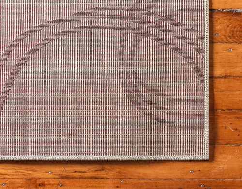 Vista 9 de Unique Loom - Tapete con diseño abstracto, informal, moderno y contemporáneo de la colección otoñal, rectangular de 2 x 3 pies, diseño con círculos