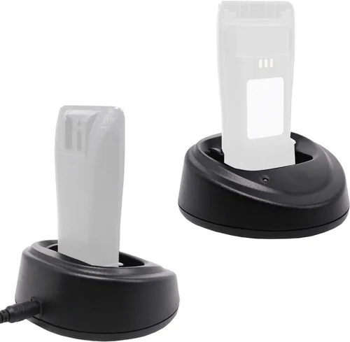 Vista 5 de WPLN4137 WPLN4137BR - Cargador compatible con Motorola R2 CP200 CP200D PR400 EP450 DEP450 CP040 CP150 CP180 Radio NNTN4497 NNTN4970 NNTN4851 WPLN413