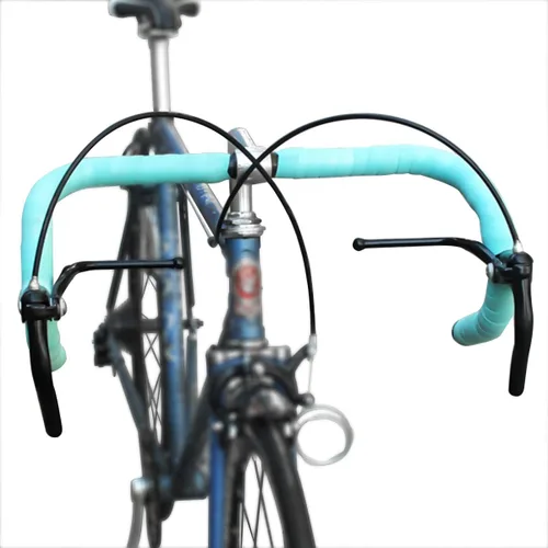 Vista 6 de SENQI Palanca de freno de doble manija para bicicleta de carretera para freno C y freno V negro