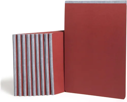 Vista 9 de Smead 81179 portada de informe de cartón prensado, sujetador de puntas de clips de metal, capacidad de 3", 11" x 17", negro, 10 por caja, carpetas
