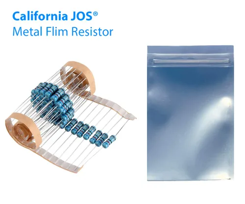 Vista 2 de California JOS - 100 resistencias de 0.24 ohm 1/2 W (0.5 vatios) ±1% tolerancia de película metálica, resistencia fija múltiple de valores