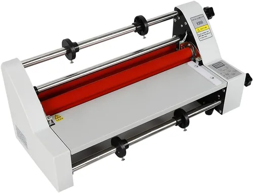 Vista 4 de Laminador de laminado en frío caliente Máquina laminadora térmica comercial Máquina laminadora térmica de un solo lado Máquina laminadora térmica