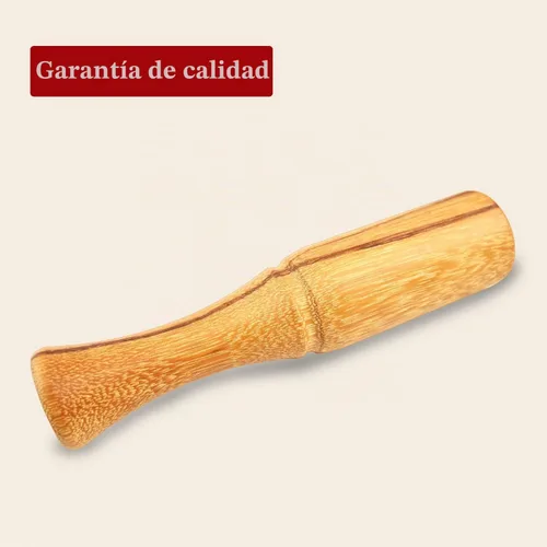 Vista 6 de Mazo de madera para tallar madera, mazo de madera de 10 onzas, mango ergonómico y cómodo que reduce la fatiga de la mano, la cabeza de madera