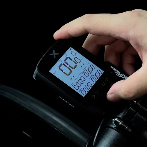 Vista 6 de XOSS G+ Gen2 - Computadora de bicicleta con GPS con soporte, velocímetro inalámbrico Bluetooth de 2.2 pulgadas, odómetro de bicicleta ANT+