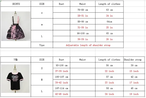 Vista 6 de Mingyuezai Women's Lolita Dress Gothic Punk Skirt Party Halloween Costume Cosplay