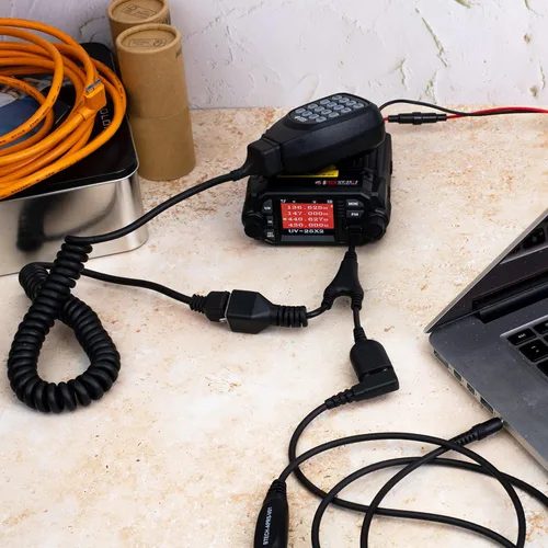 Vista 8 de BTECH UV-25X2 (Segunda Gen.) Mini base móvil de banda dual de 25 vatios, radio móvil: VHF, UHF Amateur (Ham)