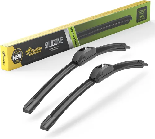 Vista 45 de Raidbee® Limpiaparabrisas de repuesto de 13 + 13 pulgadas para Jeep Wrangler 1999-2006 para todas las estaciones, calidad de equipo original