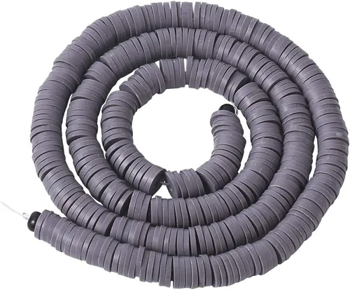 Vista 29 de Cheriswelry Kit de fabricación de pulseras de bricolaje con 7280 piezas de 30 colores de 0.236 in de disco plano redondo de arcilla polimérica