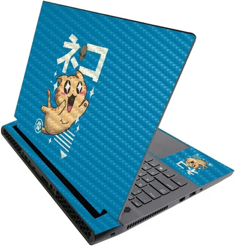Vista 270 de MightySkins - Skin brillante con purpurina para Alienware M17 R3 (2020) y M17 R4 (2021) - Diversión de los años 90 Acabado duradero con purpurina