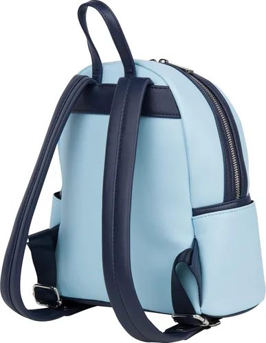 Vista 4 de Loungefly Mini mochila Disney Stitch, Azul, Mochila