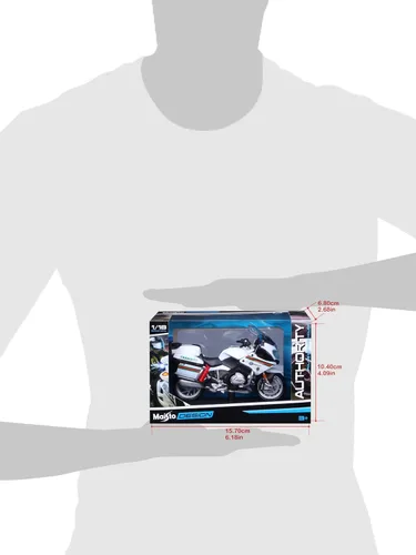 Vista 10 de Maisto 1:18 Autoridad Policía Motocicletas por Masito