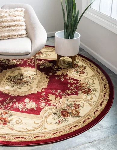 Vista 49 de Unique Loom Versailles Collection - Alfombra tradicional clásica con motivo floral, colección Versailles