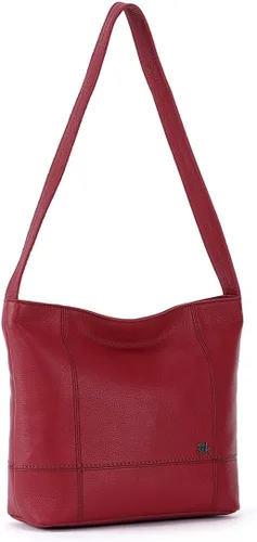 Vista 2 de The Sak De Young Hobo Bag - Bolso de mano de cuero de primera calidad para mujer para todos los días y viajes, duradero, bolso grande con bolsillo