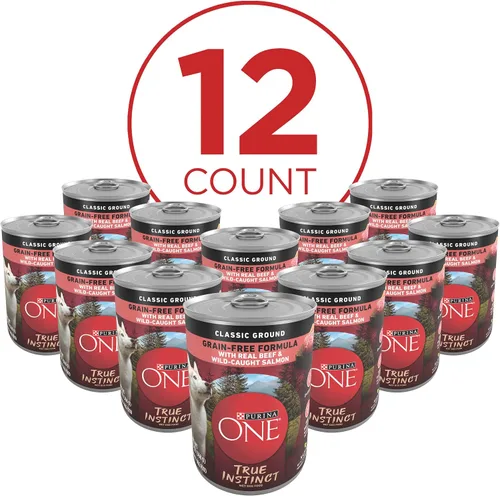 Vista 2 de Purina ONE SmartBlend True Instinct - Alimento en lata para perros adultos