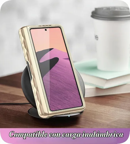 Vista 7 de i-Blason Cosmo - Funda para Samsung Galaxy Z Fold 5 con soporte para bolígrafo, protector de pantalla integrado, protección de bisagra, 3 fundas