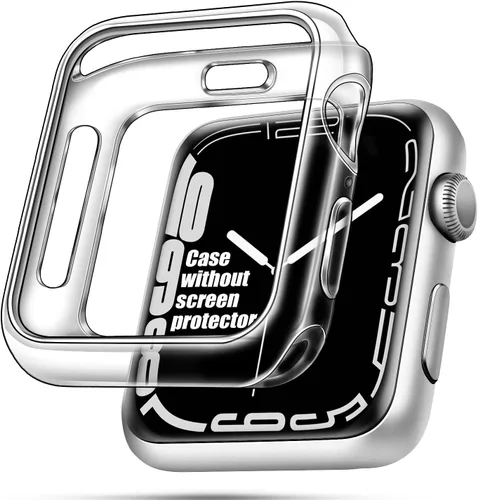 Vista 35 de top4cus - Funda ecológica protectora, de TPU suave y flexible, compatible con iWatch Series 5, Series 4, Series 3, Series 2 y Series 1 Negro
