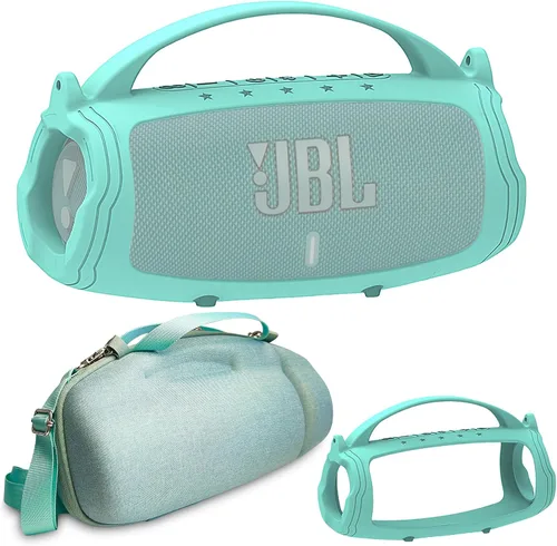 Vista 9 de JCHPINE Funda de silicona y funda rígida de viaje para JBL Charge 4 / Charge 5 Accesorios de altavoz Bluetooth portátil