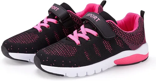 Vista 7 de MAYZERO Tenis para niños, para correr, deportes, transpirables, ligeros, para caminar, a la moda, para niños y niñas