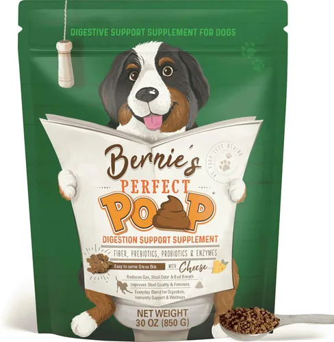 Vista 13 de Suplemento Perfecto para Popó, Digestión y Salud General para Perros: Fibra, Prebióticos, Probióticos y Enzimas Alivian las Condiciones Digestivas