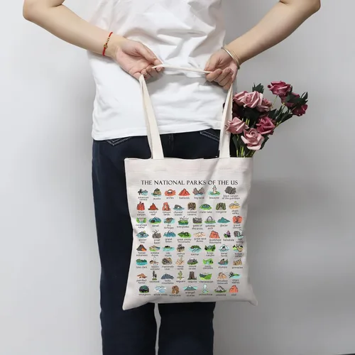 Vista 5 de National Parks - Bolsa de mano para cámper, regalo para amantes del senderismo