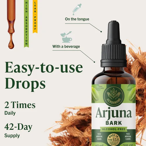 Vista 6 de HERBAMAMA Extracto de corteza de Arjuna: circulación y apoyo antioxidante