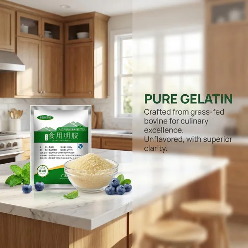 Vista 2 de Gelatina en polvo sin sabor, 3.5 oz/100 g de gelatina alimentada con pasto, agente espesante premium, sin gluten ni azúcar, para gomitas, gelatina