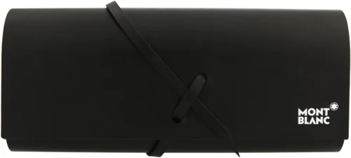 Vista 5 de Gafas de sol Montblanc MB 0195 O- 001 NegroTransparente, Negro Transparente Negro