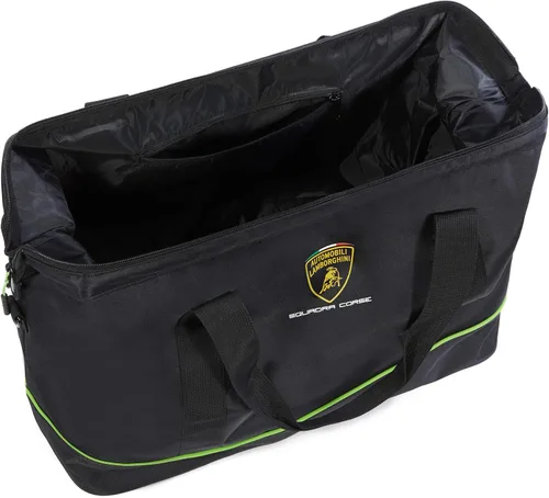 Vista 5 de Lamborghini Squadra Corse Bolsa de viaje negro