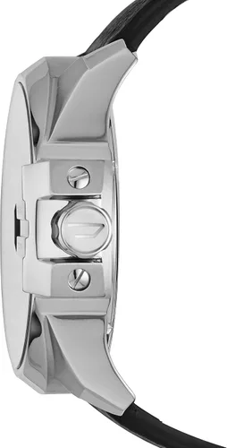 Vista 2 de Diesel DZ7376 Mens Uber Reloj de cuero negro Chief, Cronógrafo, movimiento de cuarzo