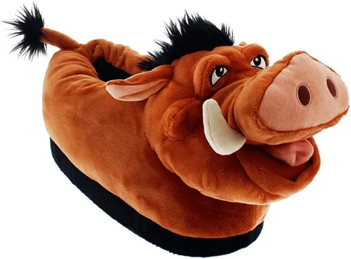 Vista 29 de Happy Feet - Pantuflas con licencia oficial de Disney y Pixar, pantuflas figurales para hombres, mujeres, niños, como se ve en Shark Tank