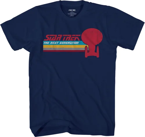 Vista 5 de Star Trek Enterprise Starship - Camiseta desgastada para hombre Carbón vegetal
